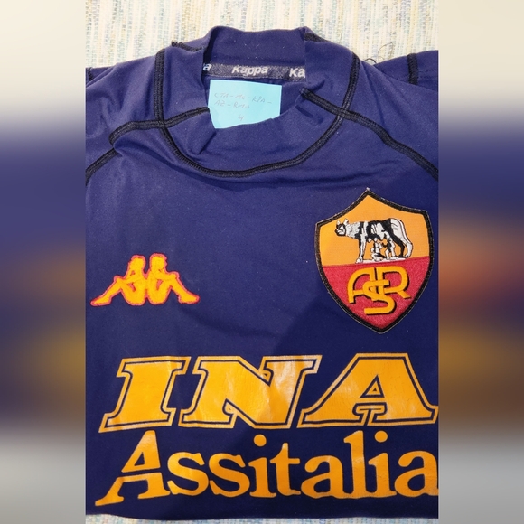 Kappa Roma jersey blue - Picture 6 of 11